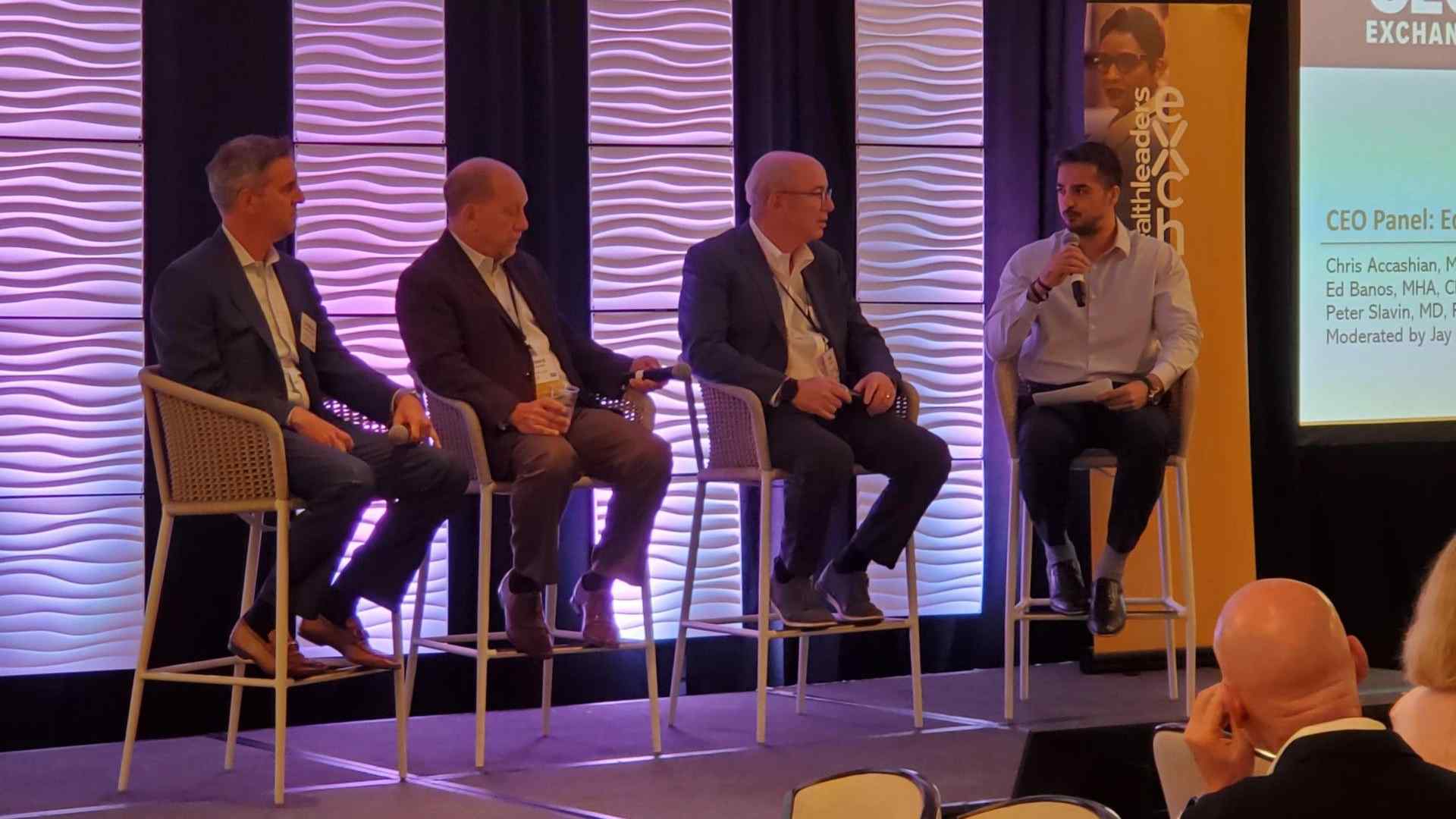 CEOS EXPLAIN HOW TO RESPOND TO THE BIGGEST CHALLENGES IN HEALTHCARE visual data 8