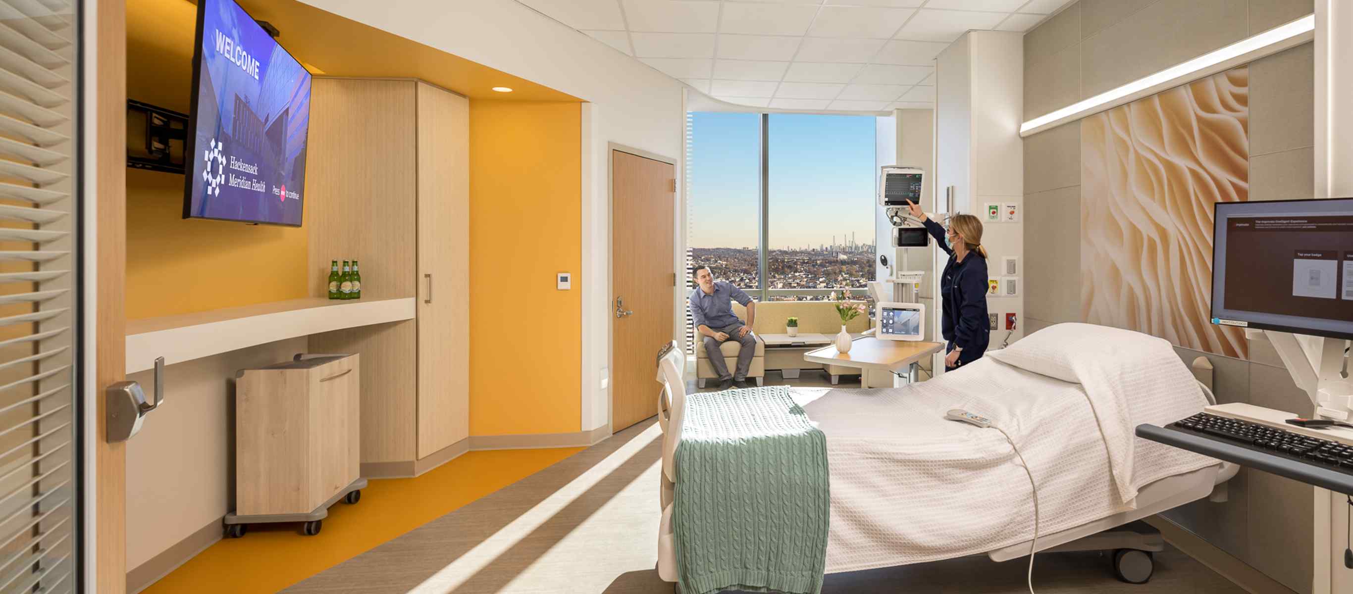 Hackensack UMC's New Tower Showcases the Hospital of the Future