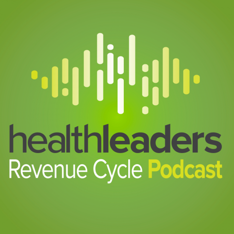 HealthLeaders revenue cycle podcast logo
