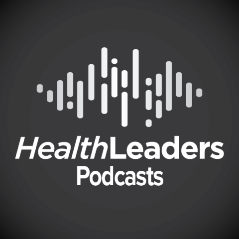 HealthLeaders podcast logo