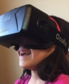 A non-profit organization is sending Oculus Rift head-mounted displays to pediatric patients for therapeutic virtual reality sessions.