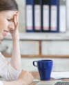 Stressed woman