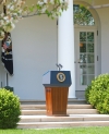 White House podium